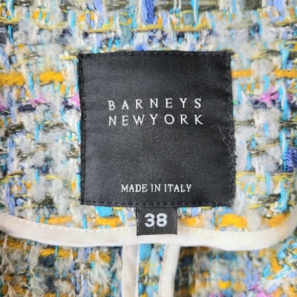 Barneys New York Preppy Tweed Made in Italy Blazer - Picture 9 of 9